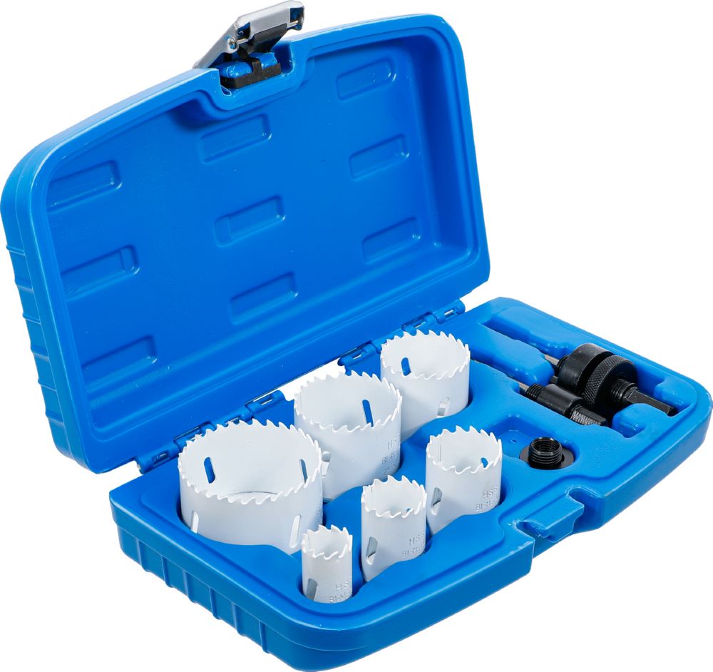 Produktbild BGS Lochsägen Satz Durchmesser 22 - 65 mm Tiefe 40 mm 8 teilig bild 2