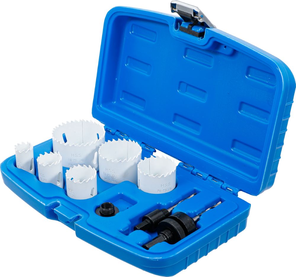 Produktbild BGS Lochsägen Satz Durchmesser 22 - 65 mm Tiefe 40 mm 8 teilig bild 3