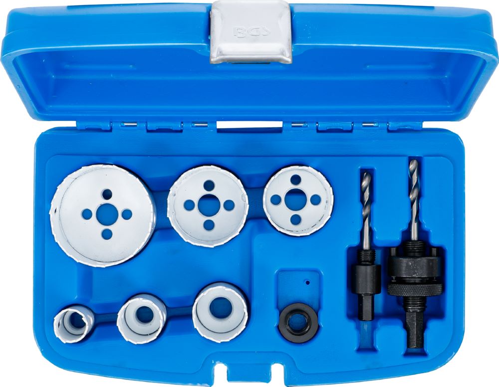 Produktbild BGS Lochsägen Satz Durchmesser 22 - 65 mm Tiefe 40 mm 8 teilig bild 4