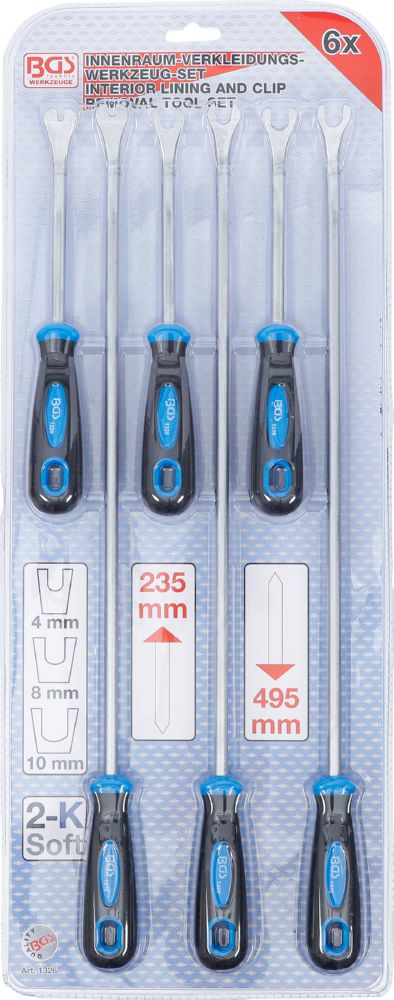 Produktbild BGS Lösewerkzeug Satz für Verkleidungsclips bild 3