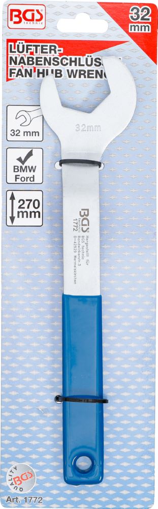 Produktbild BGS Lüfter Nabenschlüssel für BMW, Ford etc. 32 mm bild 4