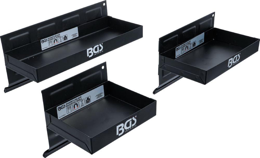 Produktbild BGS Magnet Ablagen Satz 150 / 210 / 310 mm 3 teilig