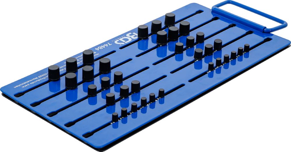 Produktbild BGS Magnet Stecktafel mit Außenvierkant für 36 Steckschlüssel Einsätze bild 2