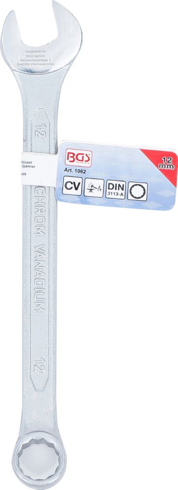 Produktbild BGS Maul Ringschlüssel 12 mm bild 5