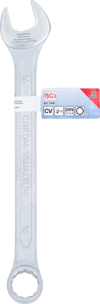 Produktbild BGS Maul Ringschlüssel 16 mm bild 5
