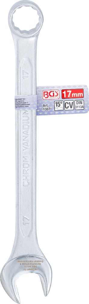 Produktbild BGS Maul Ringschlüssel 17 mm bild 5