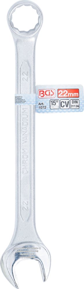 Produktbild BGS Maul Ringschlüssel 22 mm bild 5