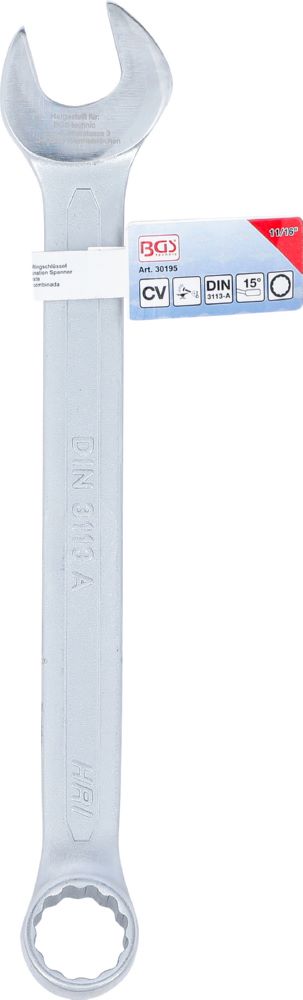 Produktbild BGS Maul Ringschlüssel 11/16 Zoll bild 5