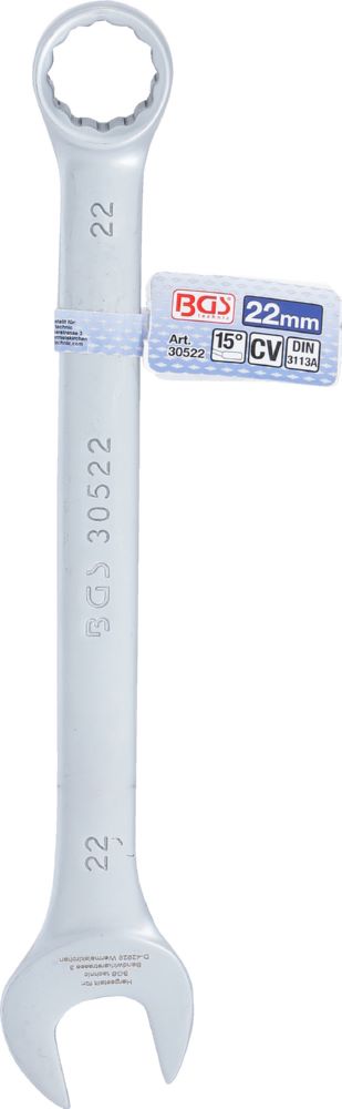 Produktbild BGS Maul Ringschlüssel 22 mm bild 4