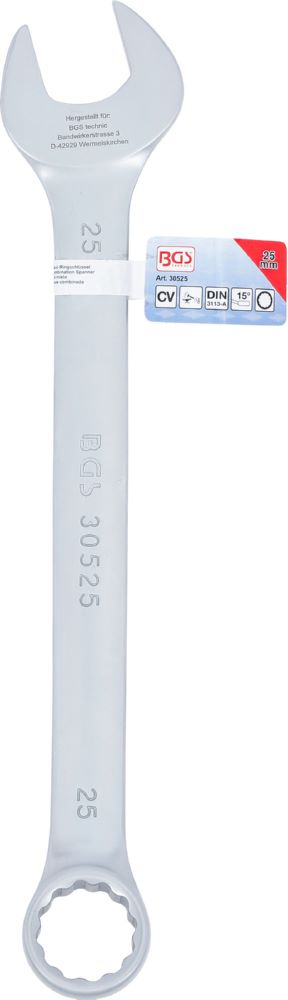 Produktbild BGS Maul Ringschlüssel 25 mm bild 4