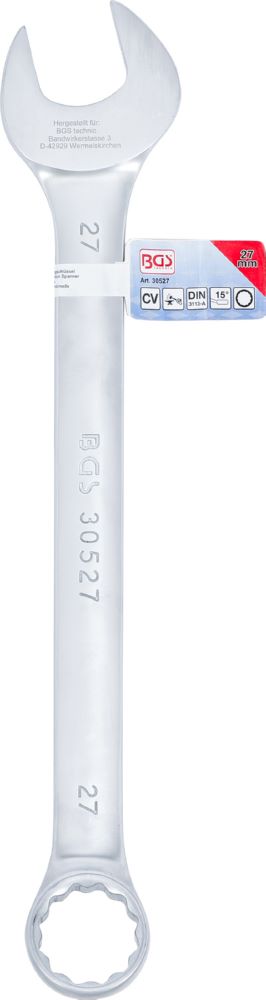 Produktbild BGS Maul Ringschlüssel 27 mm bild 4
