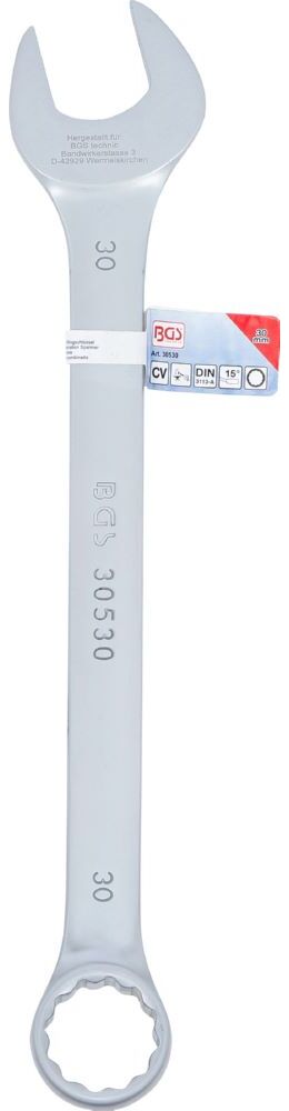 Produktbild BGS Maul Ringschlüssel 30 mm bild 4