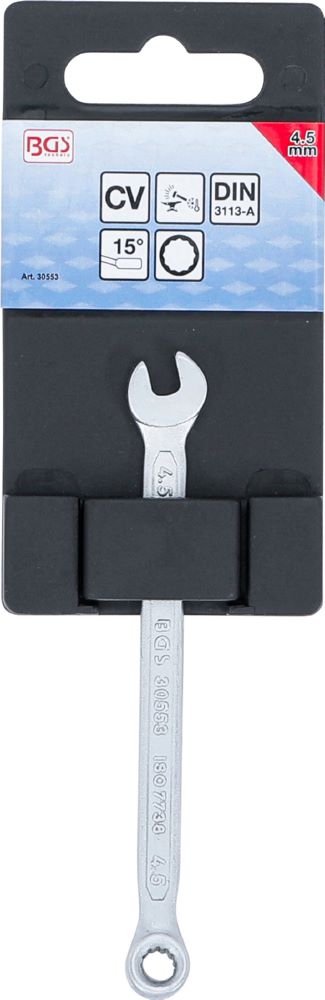 Produktbild BGS Maul Ringschlüssel 4,5 mm bild 5
