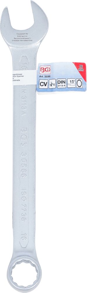 Produktbild BGS Maul Ringschlüssel 16 mm bild 5