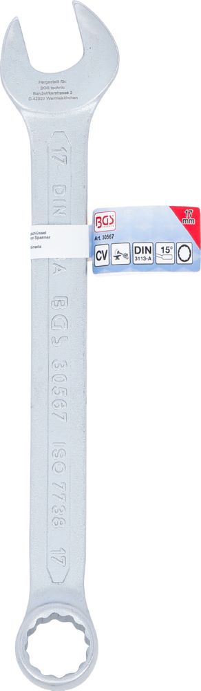 Produktbild BGS Maul Ringschlüssel 17 mm bild 5