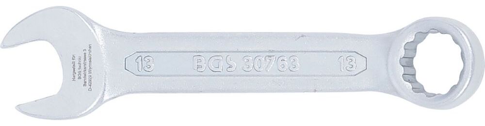 Produktbild BGS Maul Ringschlüssel extra kurz 13 mm bild 3