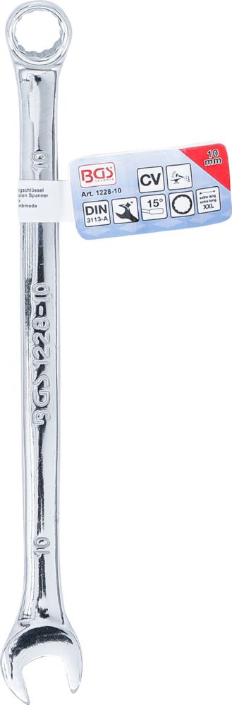 Produktbild BGS Maul Ringschlüssel extra lang 10 mm bild 5