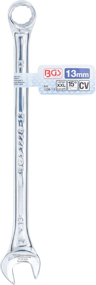 Produktbild BGS Maul Ringschlüssel extra lang 13 mm bild 5