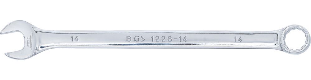 Produktbild BGS Maul Ringschlüssel extra lang 14 mm bild 4