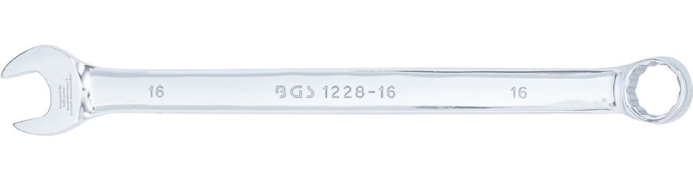 Produktbild BGS Maul Ringschlüssel extra lang 16 mm bild 4