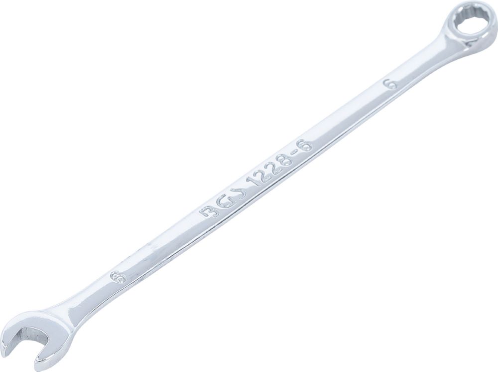 Produktbild BGS Maul Ringschlüssel extra lang 6 mm