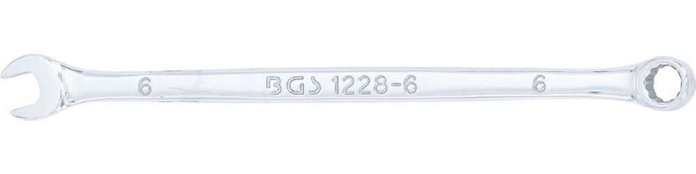 Produktbild BGS Maul Ringschlüssel extra lang 6 mm bild 4