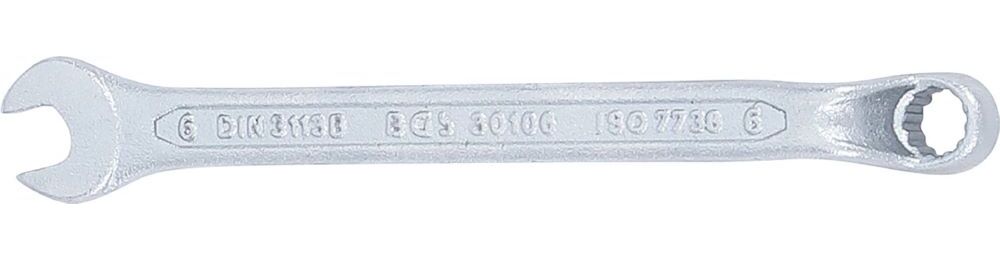 Produktbild BGS Maul Ringschlüssel gekröpft 6 mm bild 4