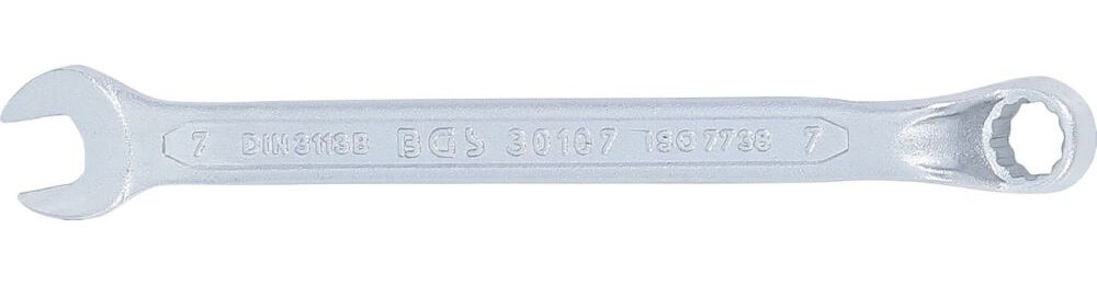 Produktbild BGS Maul Ringschlüssel gekröpft 7 mm bild 4