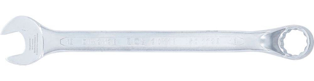 Produktbild BGS Maul Ringschlüssel gekröpft 18 mm bild 4