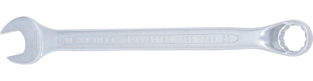 Produktbild BGS Maul Ringschlüssel gekröpft 20 mm bild 4