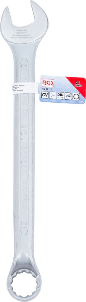 Produktbild BGS Maul Ringschlüssel gekröpft 21 mm bild 5
