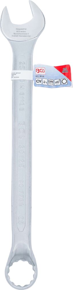 Produktbild BGS Maul Ringschlüssel gekröpft 25 mm bild 5