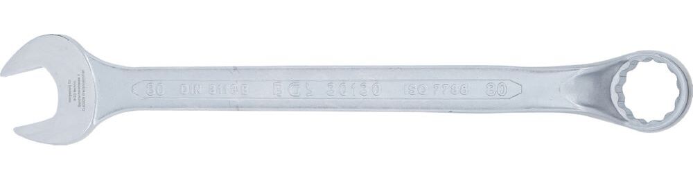 Produktbild BGS Maul Ringschlüssel gekröpft 30 mm bild 4