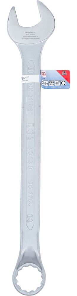 Produktbild BGS Maul Ringschlüssel gekröpft 30 mm bild 5