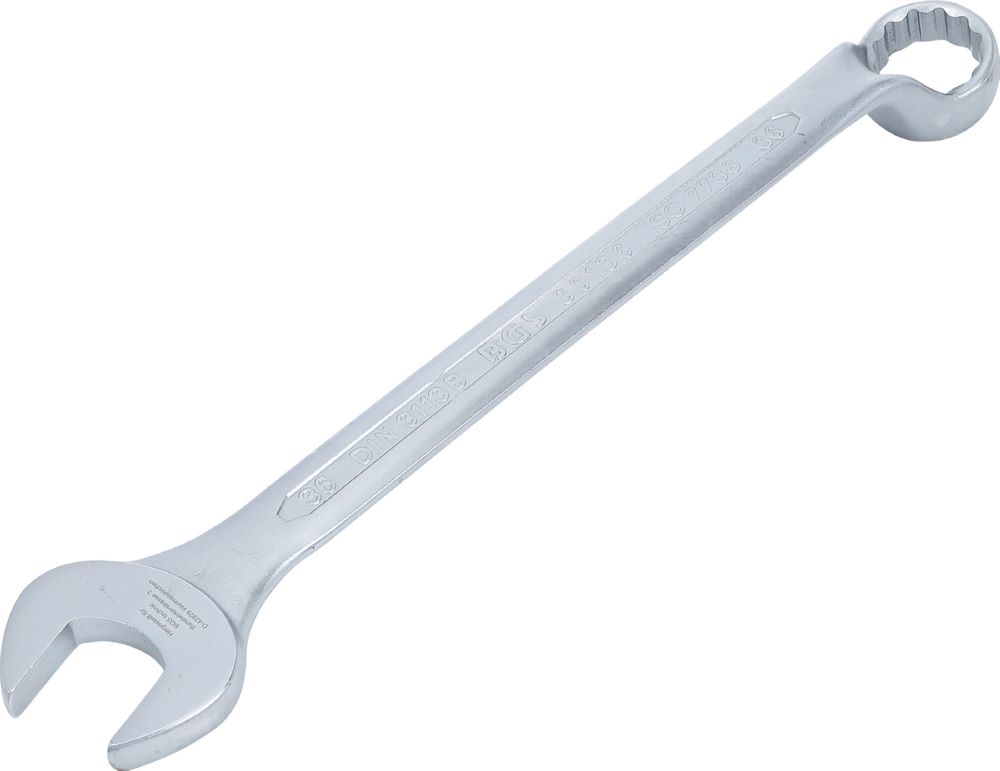 Produktbild BGS Maul Ringschlüssel gekröpft 36 mm bild 1