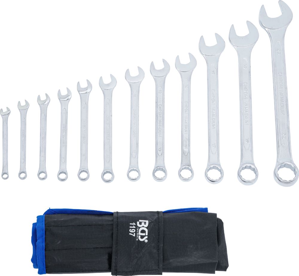 Produktbild BGS Maul Ringschlüssel Satz 6 - 22 mm 12 teilig bild 4