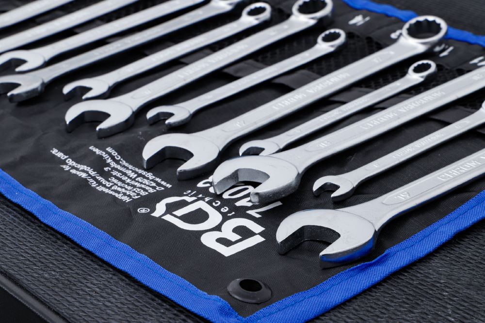 Produktbild BGS Maul Ringschlüssel Satz 8 - 19 mm 12 teilig bild 2