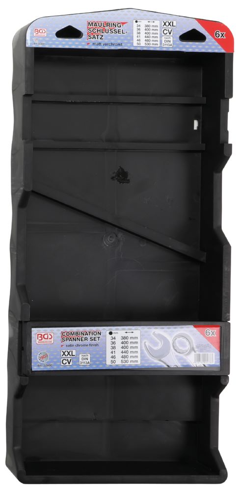 Produktbild BGS Maul Ringschlüsse Satz 34 - 50 mm 6 teilig extra lang bild 3