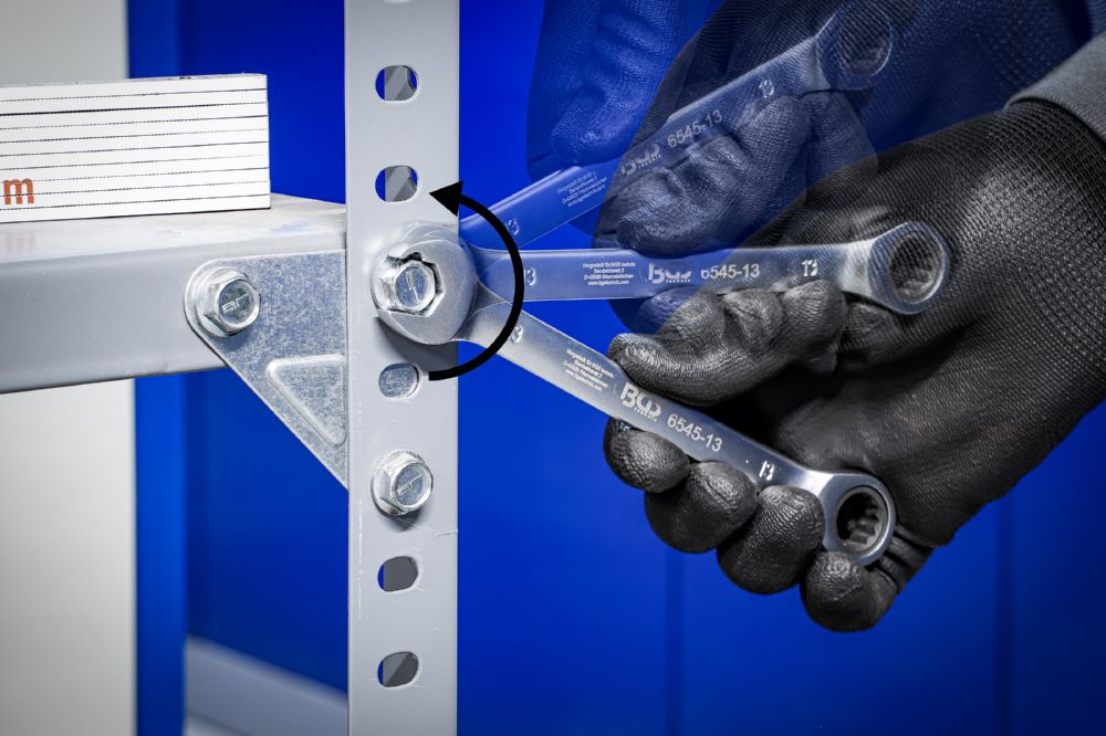 Produktbild BGS Maulratschen und Ratschenring Schlüssel Satz 8 - 19 mm 12 teilig bild 2