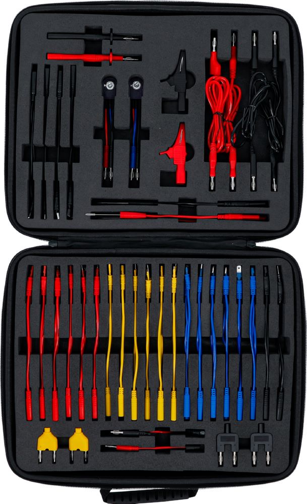 Produktbild Messkabel und Prüfspitzen Satz 92 teilig bild 4