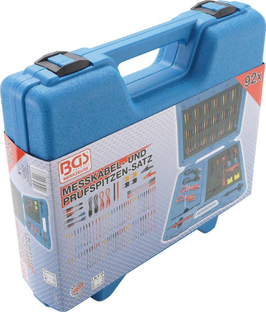 Produktbild Messkabel und Prüfspitzen Satz 92 teilig bild 3