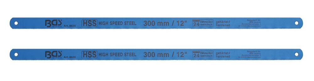 Produktbild BGS Metallsägeblätter HSS flexibel 13 x 300 mm 2 teilig