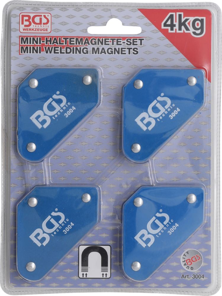Produktbild BGS Mini Magnethalter Satz 45 grad - 90 grad - 135 grad 4 teilig bild 3