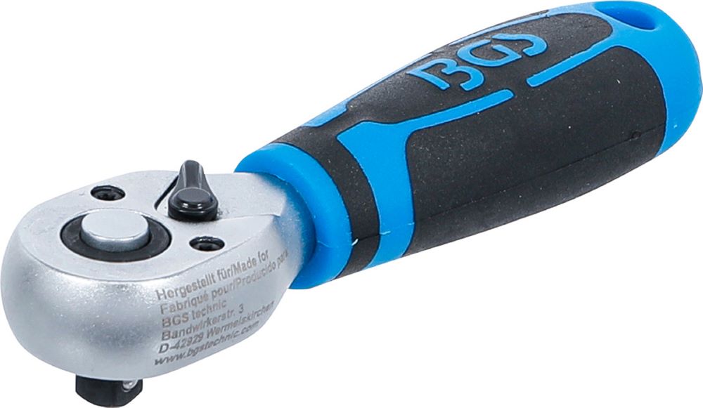 Produktbild BGS Mini Umschaltknarre Abtrieb Außenvierkant 6,3 mm 1/4 Zoll