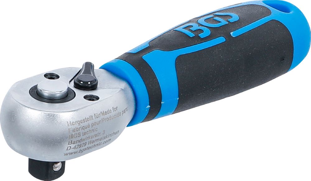 Produktbild BGS Mini Umschaltknarre Abtrieb Außenvierkant 10 mm 3/8 Zoll