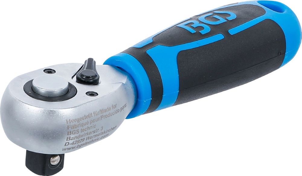 Produktbild BGS Mini Umschaltknarre Abtrieb Außenvierkant 12,5 mm 1/2 Zoll