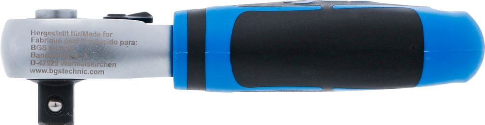 Produktbild Mini Umschaltknarre Abtrieb Außenvierkant 12,5 mm 1/2 Zoll bild 3