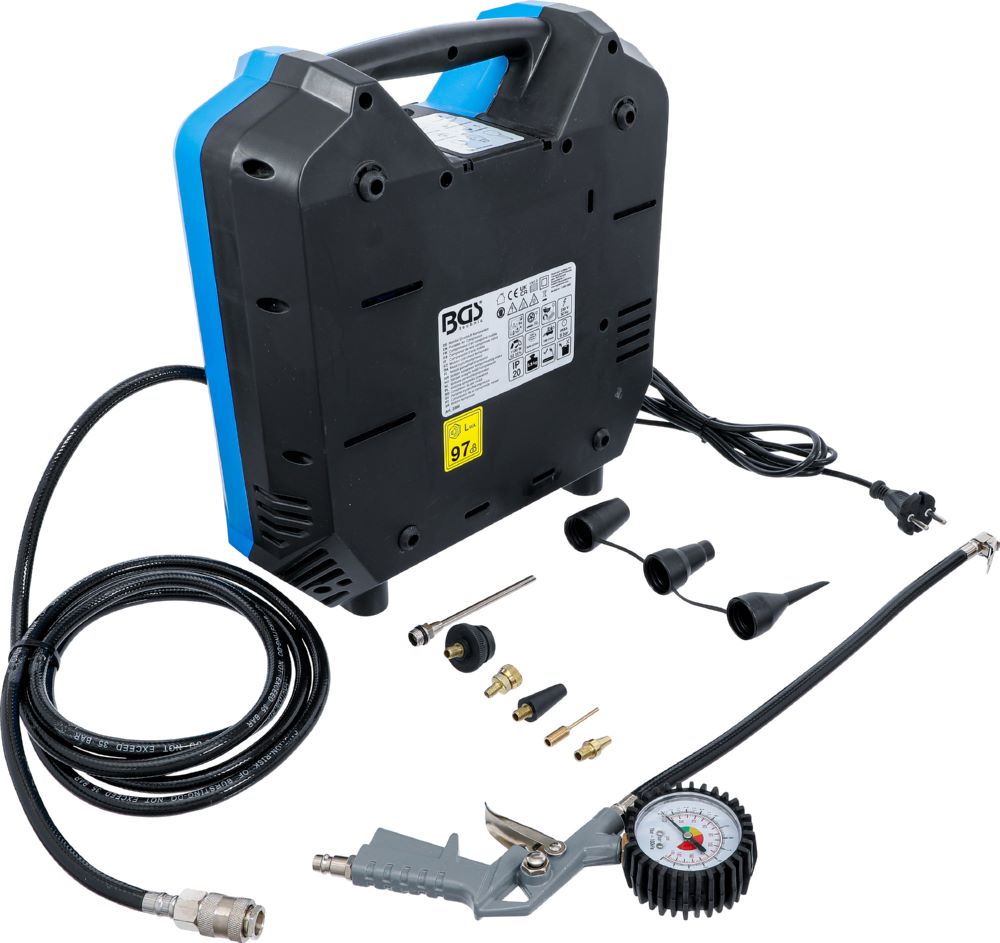 Produktbild BGS Mobiler Druckluft Kompressor 1100 W bild 6