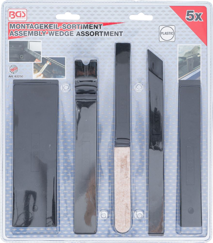 Produktbild BGS Montagekeil Satz 5 teilig bild 4