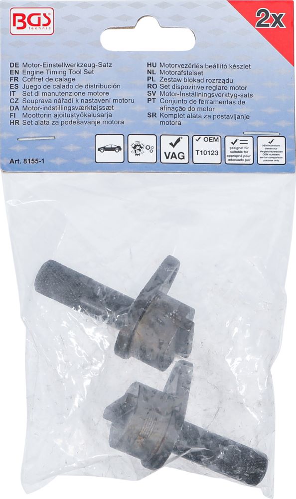 Produktbild BGS Motor Einstellwerkzeug Satz für VW 1.2 2 teilig bild 3